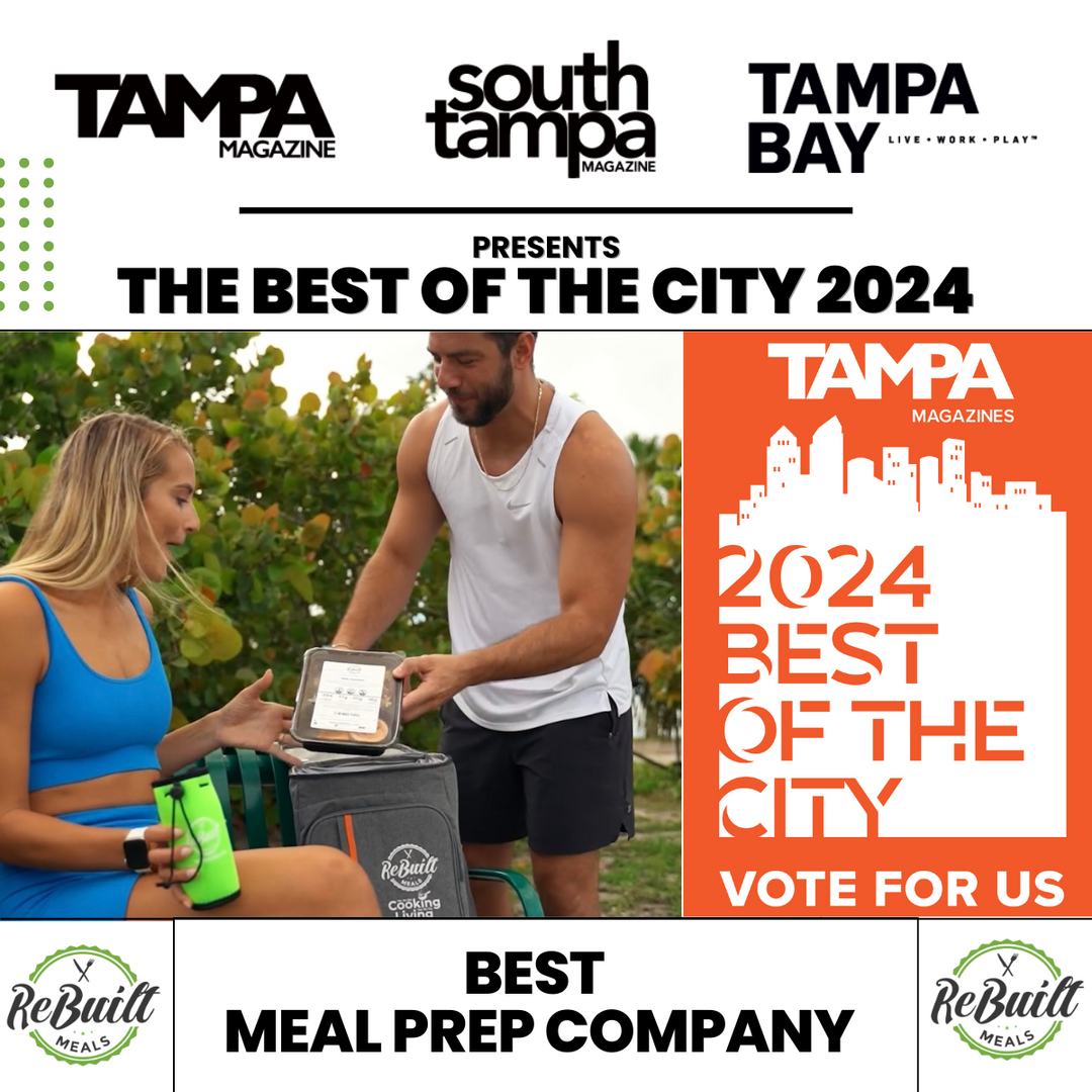 Vote for ReBuilt Meals as Tampa's Best Meal Prep Company!